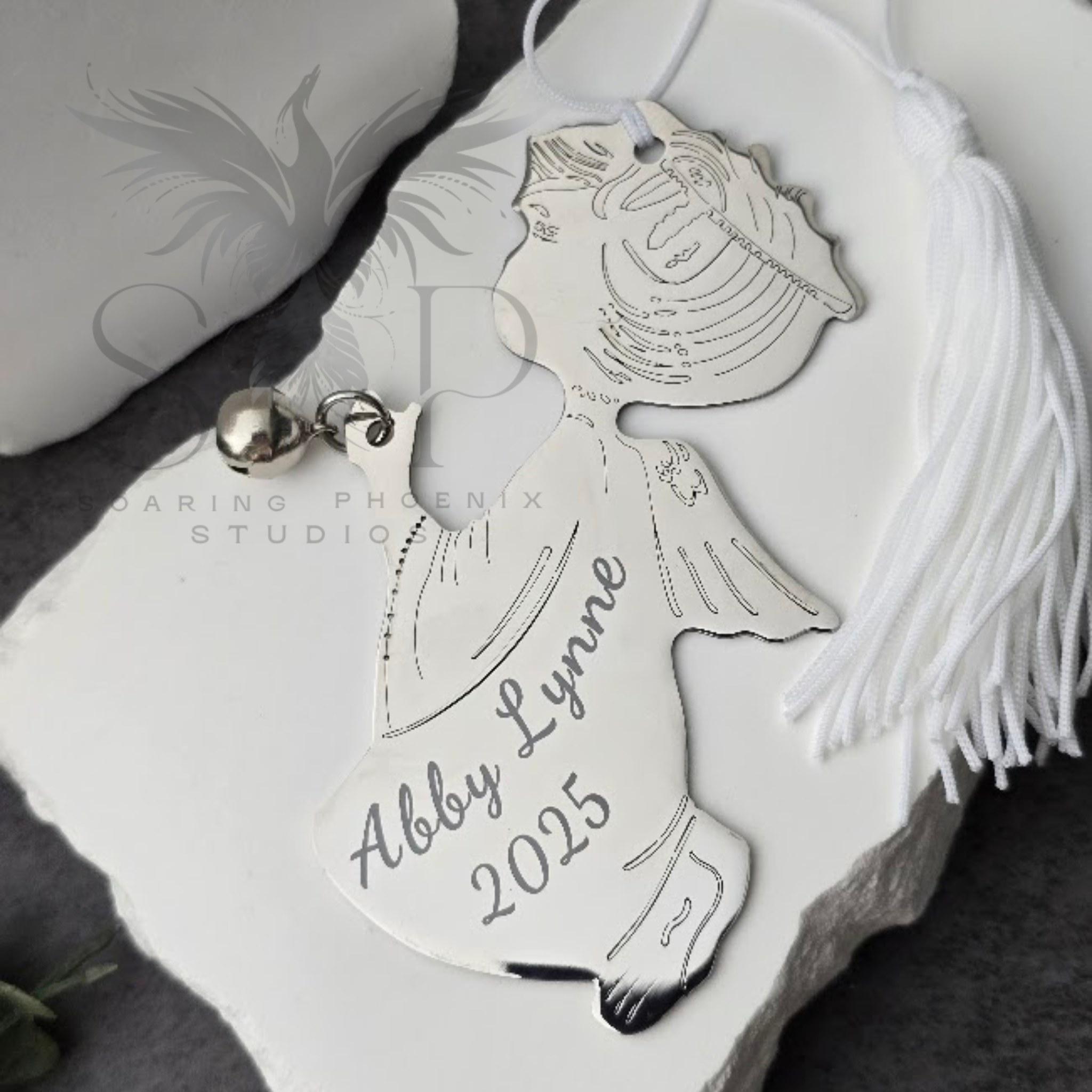 Angel with Bell Ornament