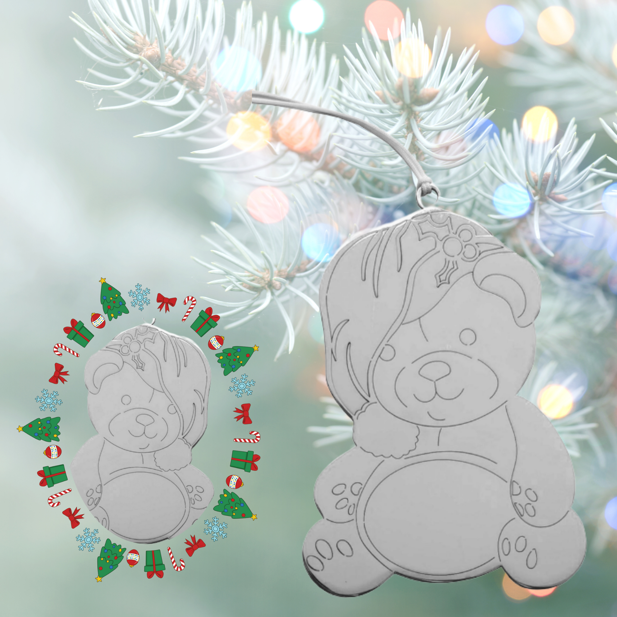 Teddy Bear Ornament