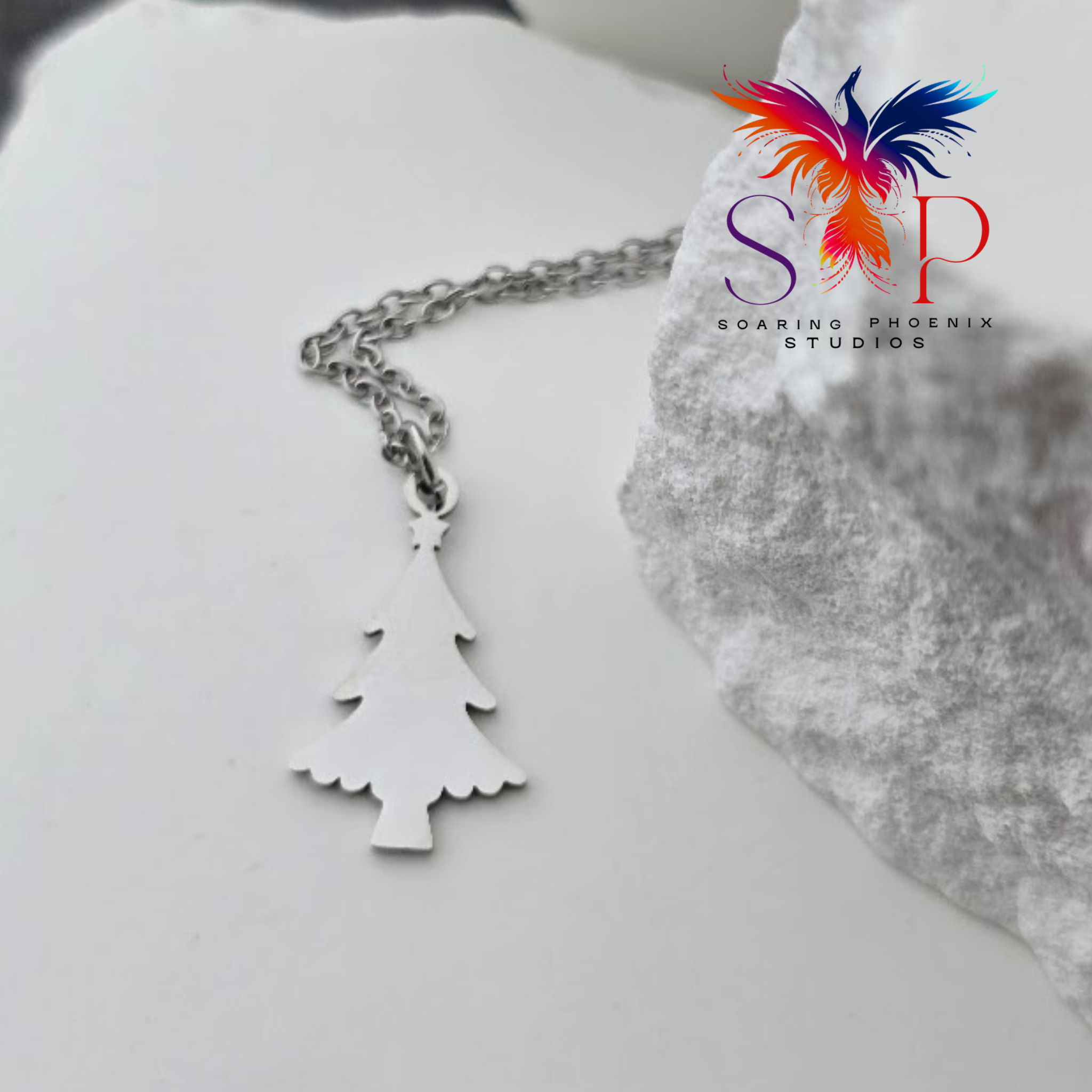 Christmas Tree Necklace