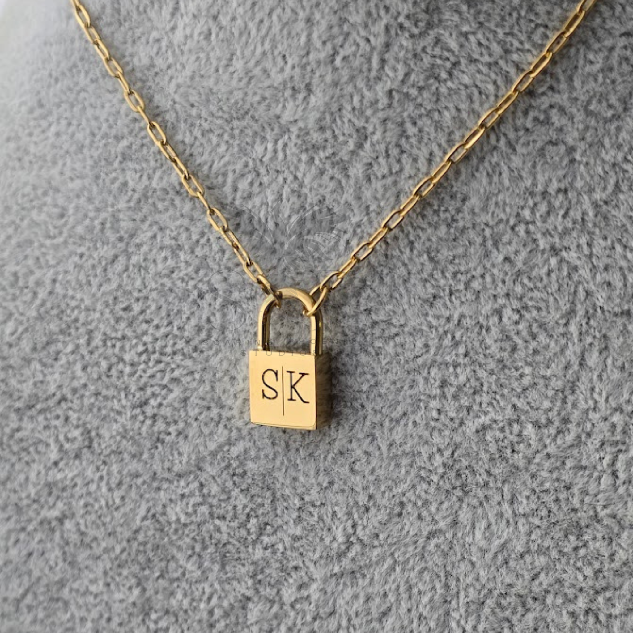 Petite Lock Necklace