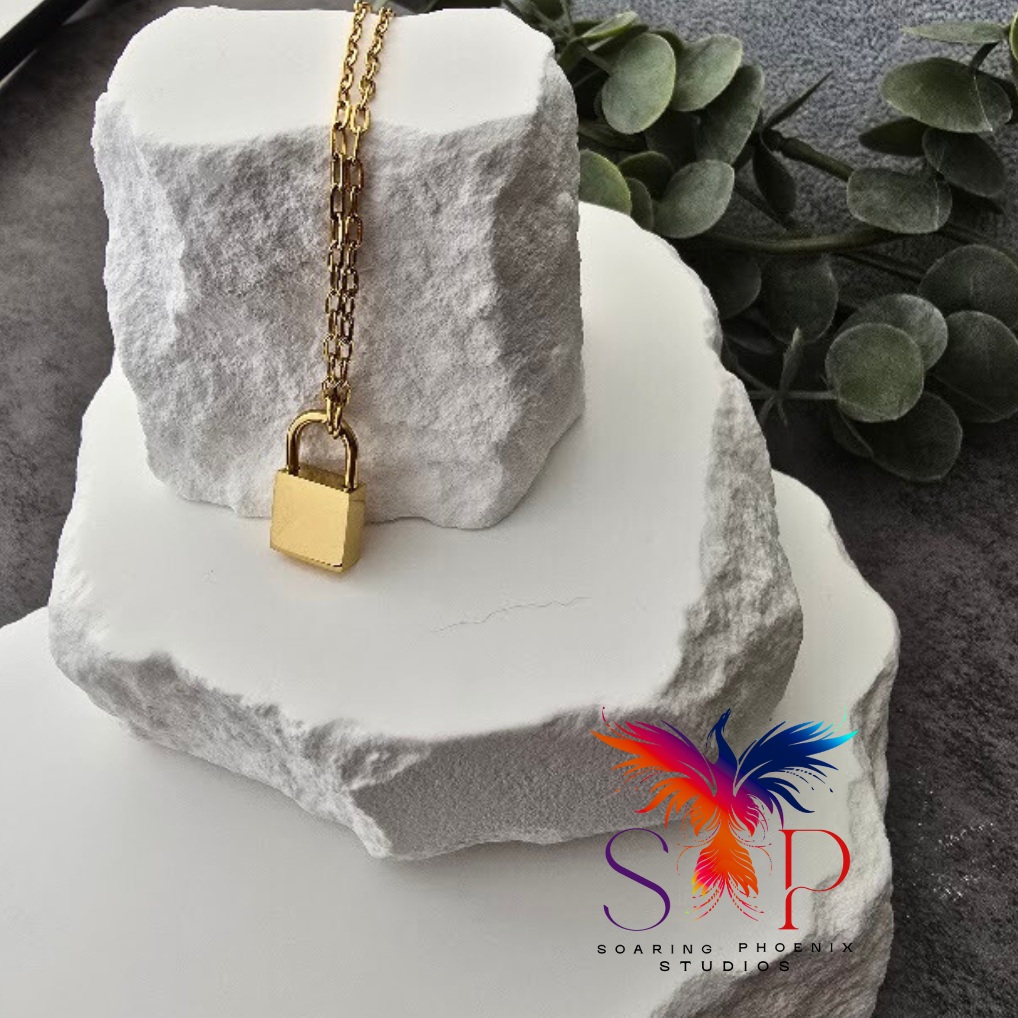 Petite Lock Necklace