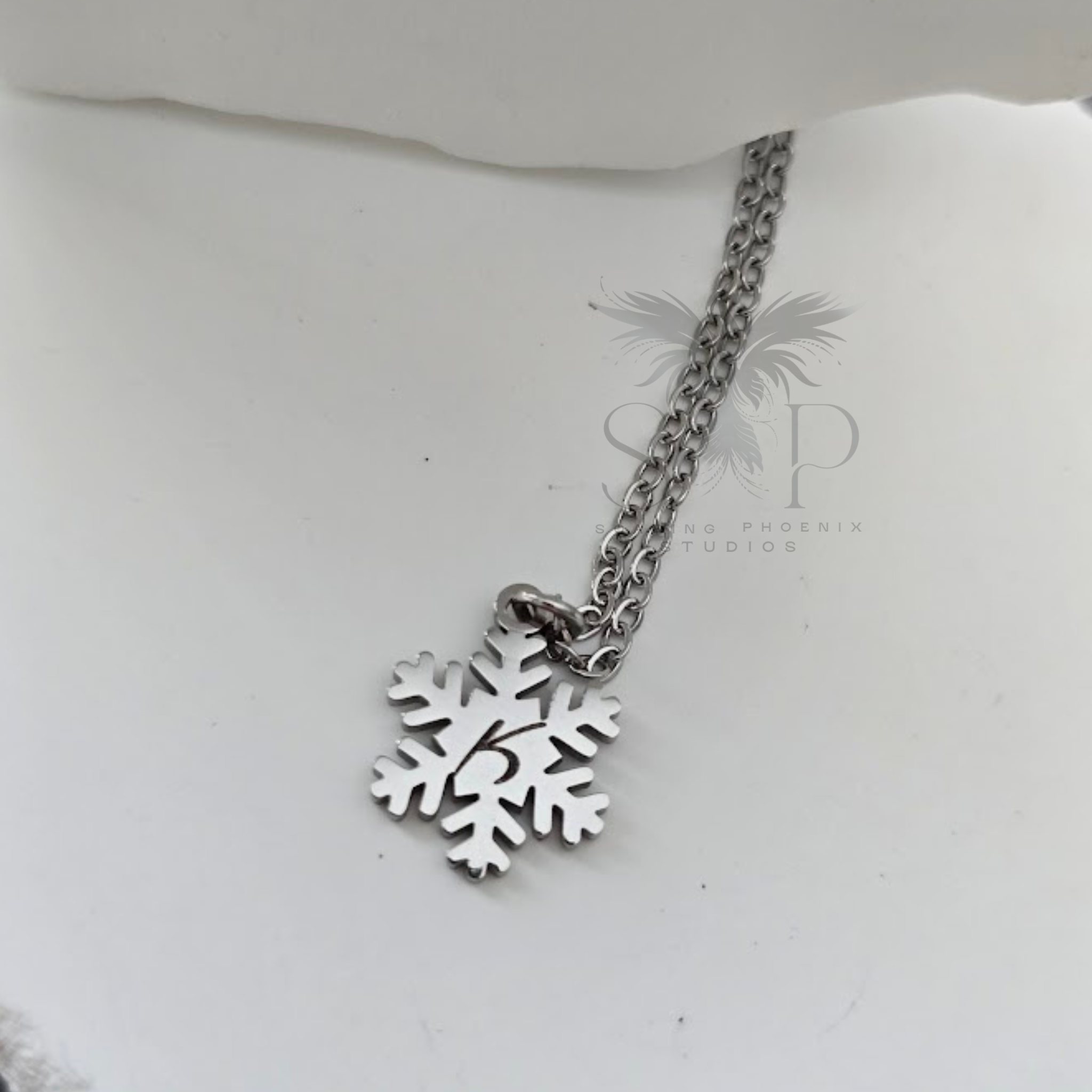 Sparkling Snowflake Necklace