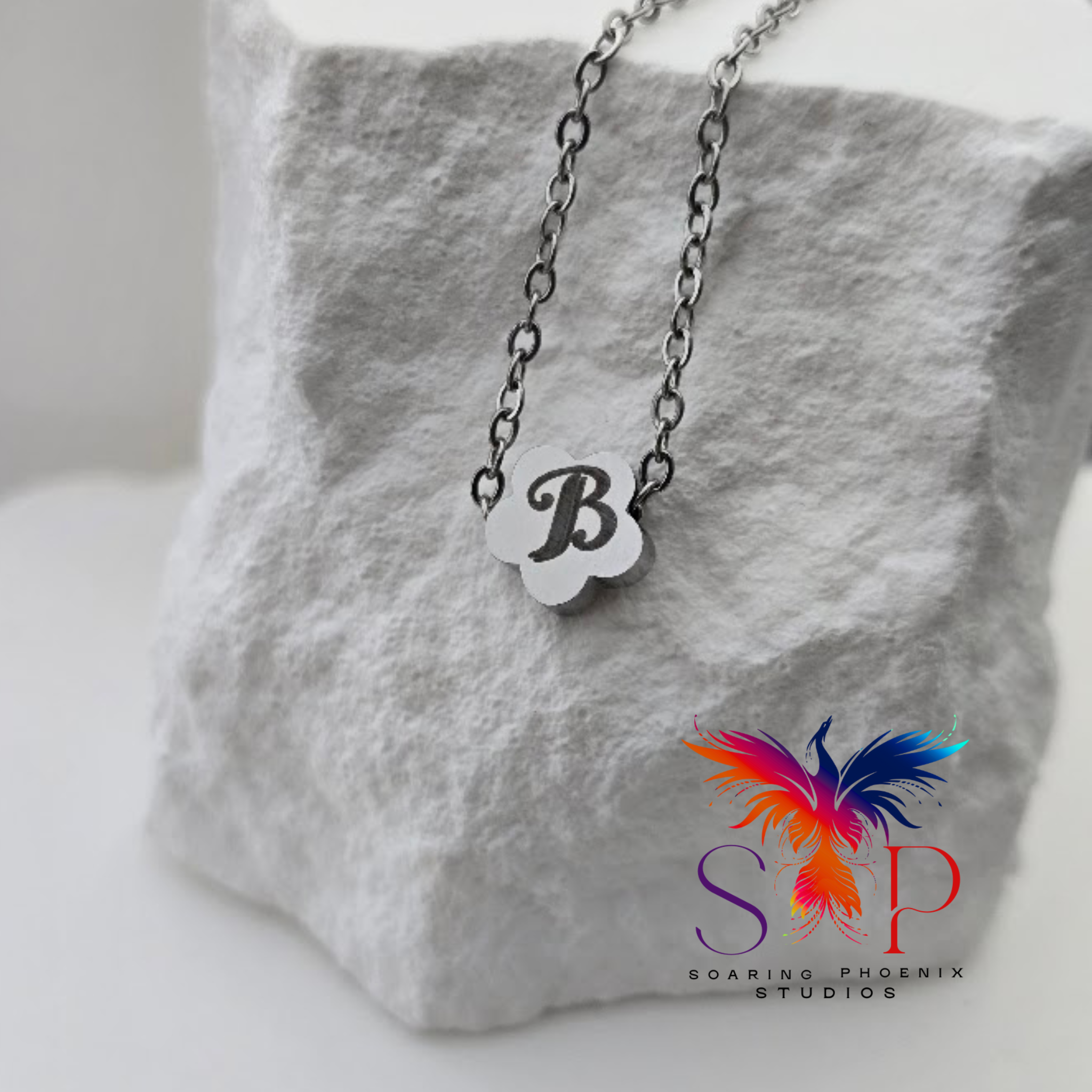Petite Flower Charm Necklace