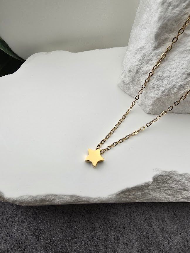 Petite Star Charm Necklace