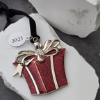 Red Gift Box Ornament