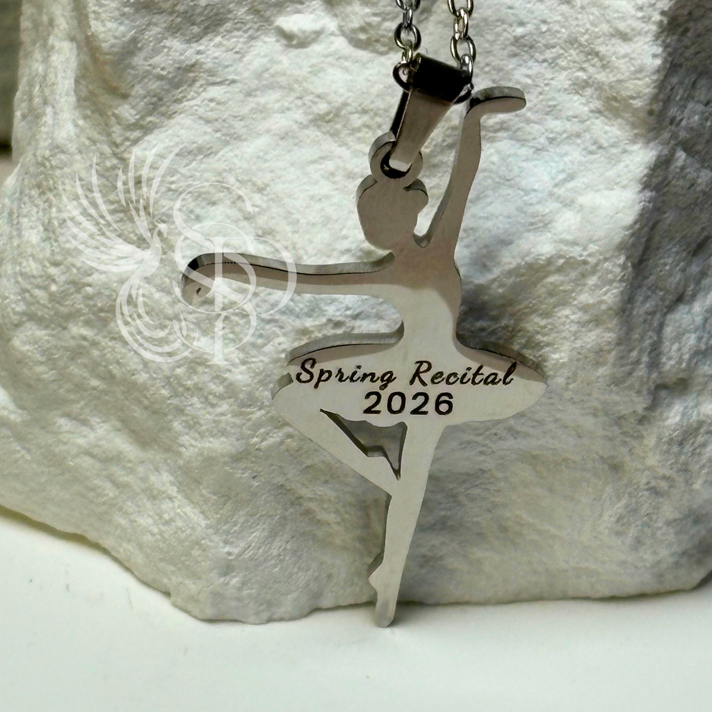 Ballerina Necklace - Personalized