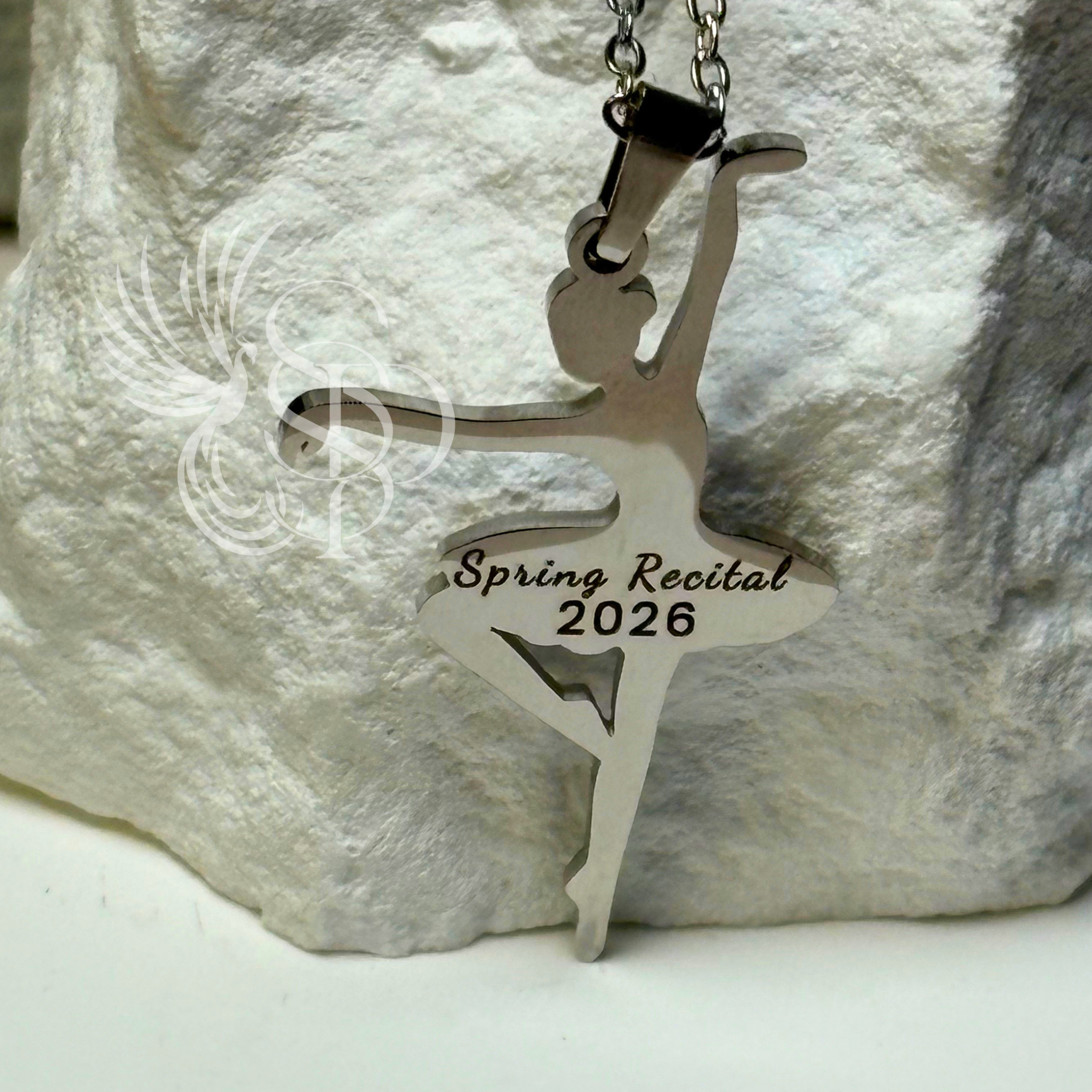 Ballerina Necklace - Personalized