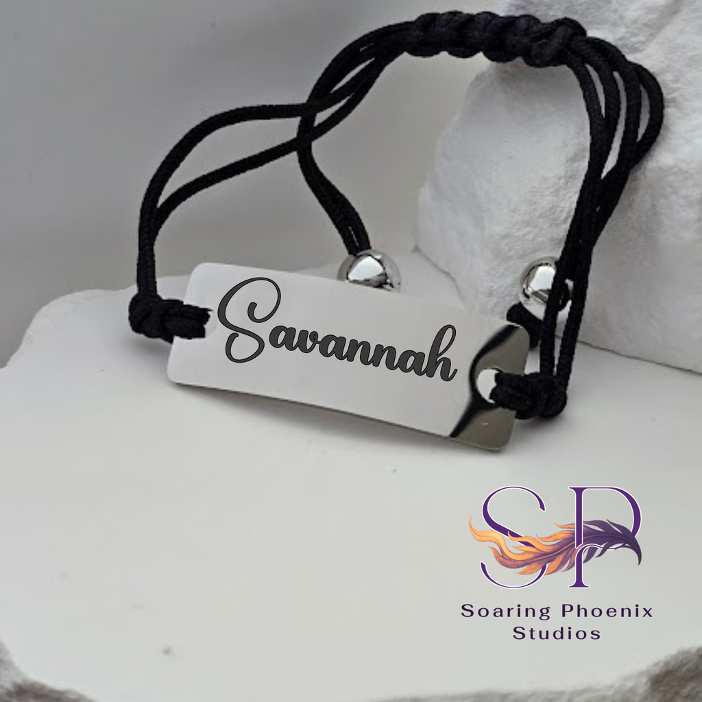 Friendship Bracelet - Custom Engraved