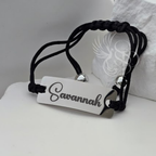 Friendship Bracelet - Custom Engraved