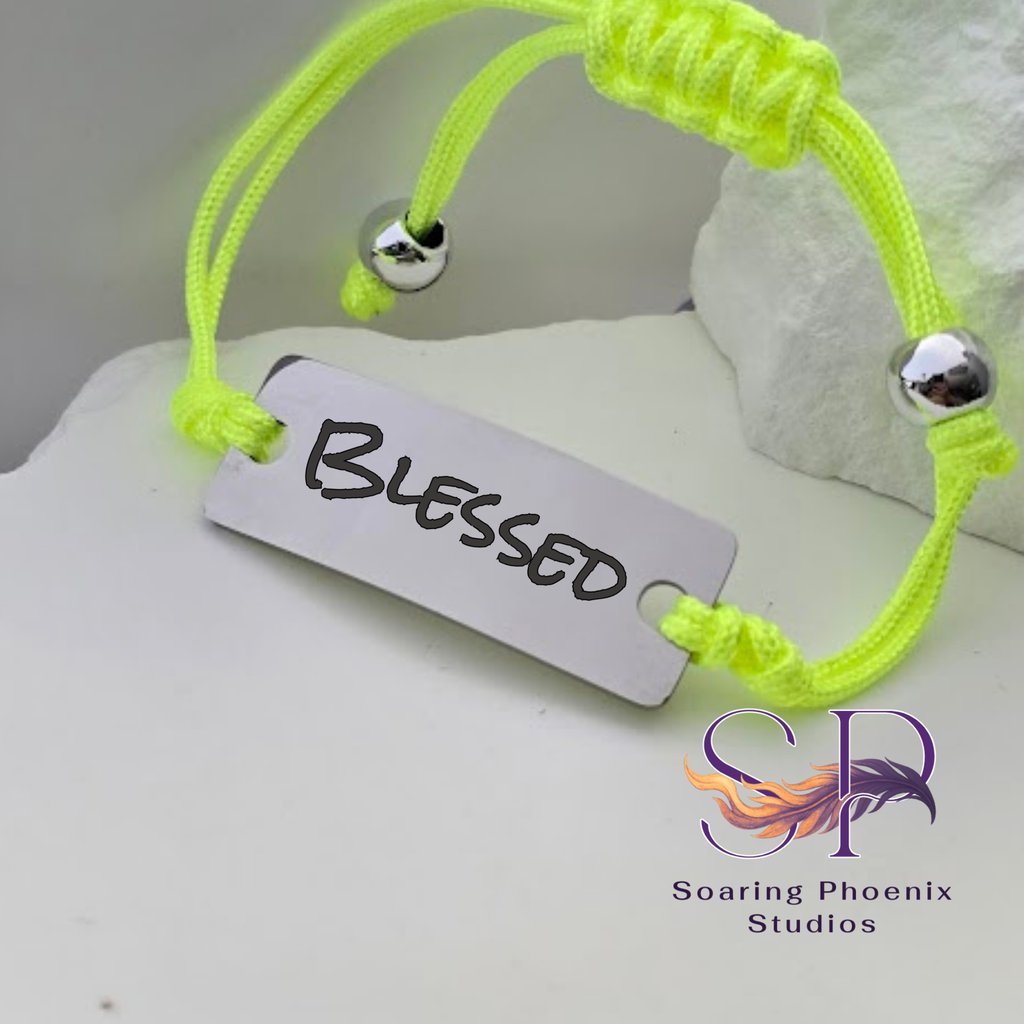 Friendship Bracelet - Custom Engraved