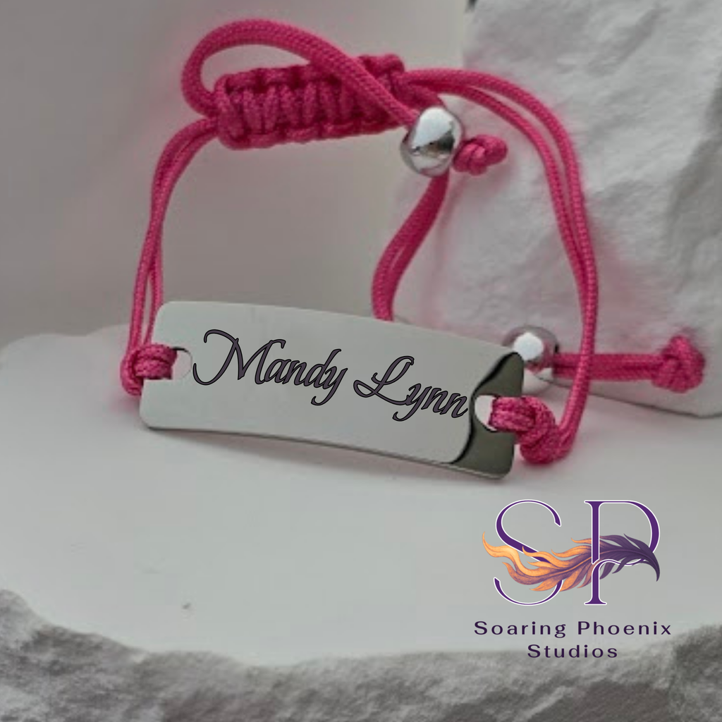 Friendship Bracelet - Custom Engraved