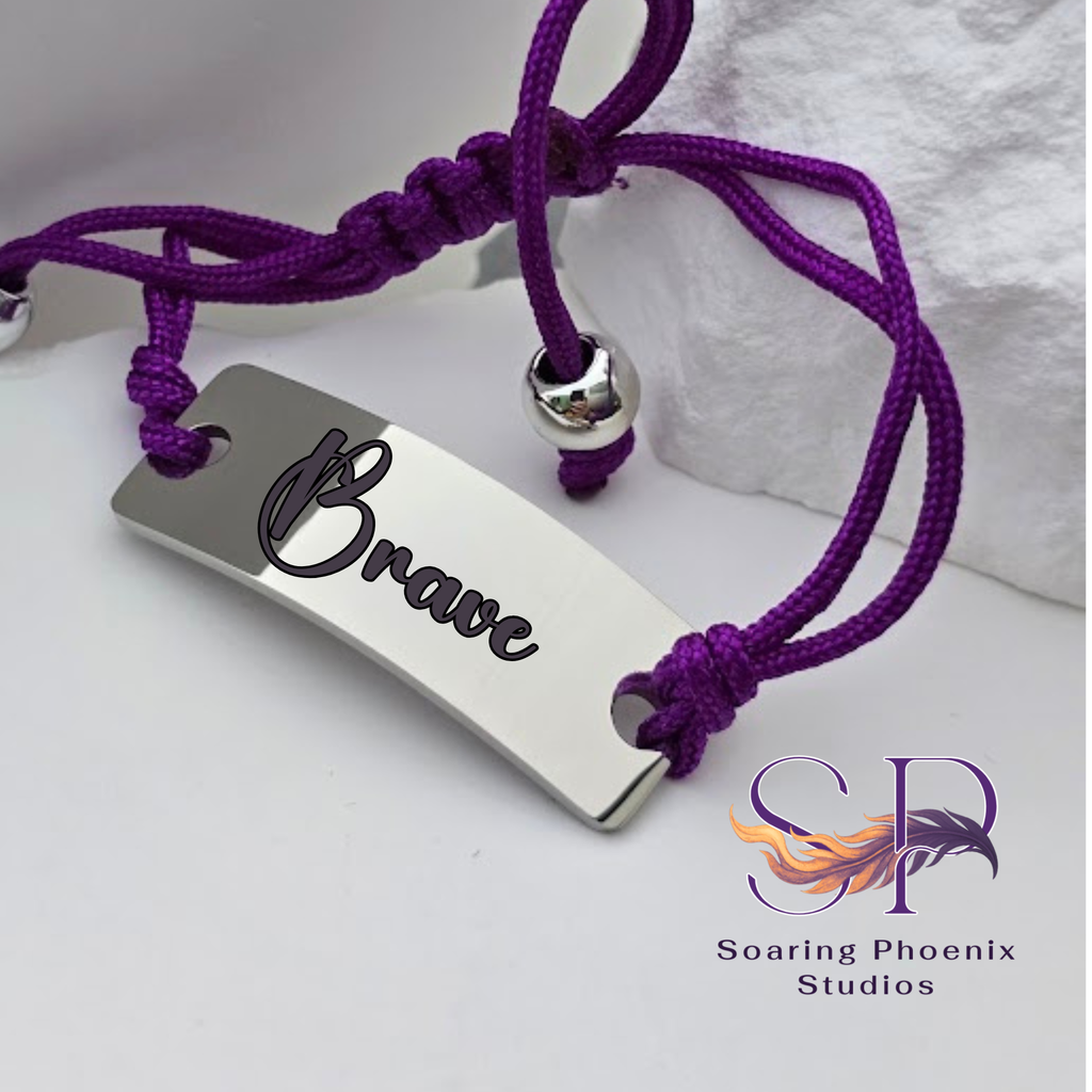 Friendship Bracelet - Custom Engraved