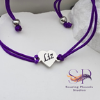 Heart Friendship Bracelet - Custom Engraved