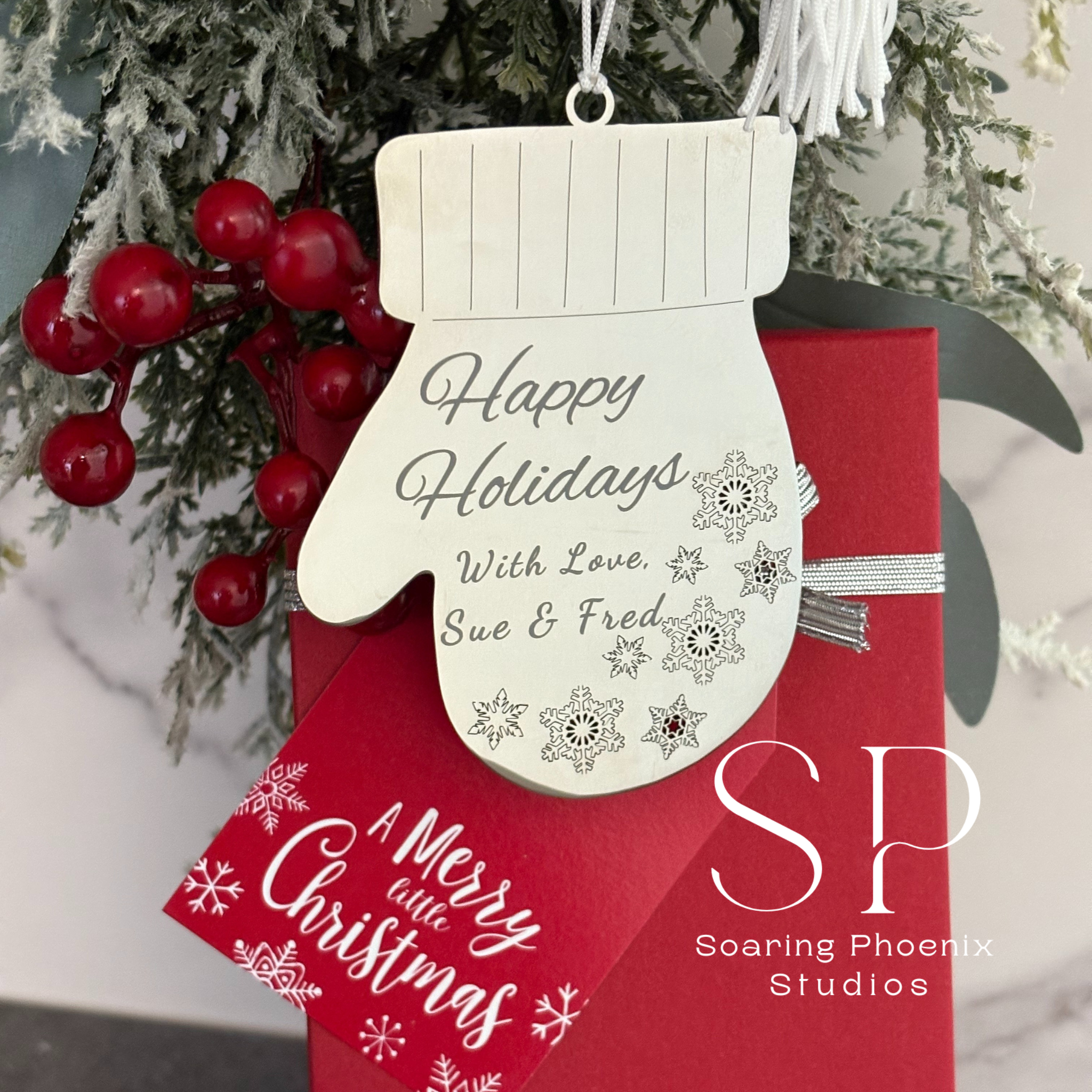 Winter Mitten Ornament