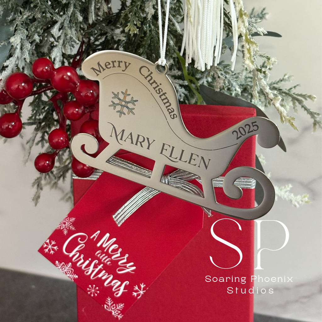 Sleigh Ornament