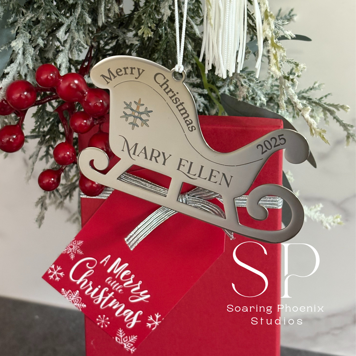 Sleigh Ornament