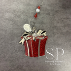 Red Gift Box Ornament