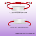Friendship Bracelet - Custom Engraved