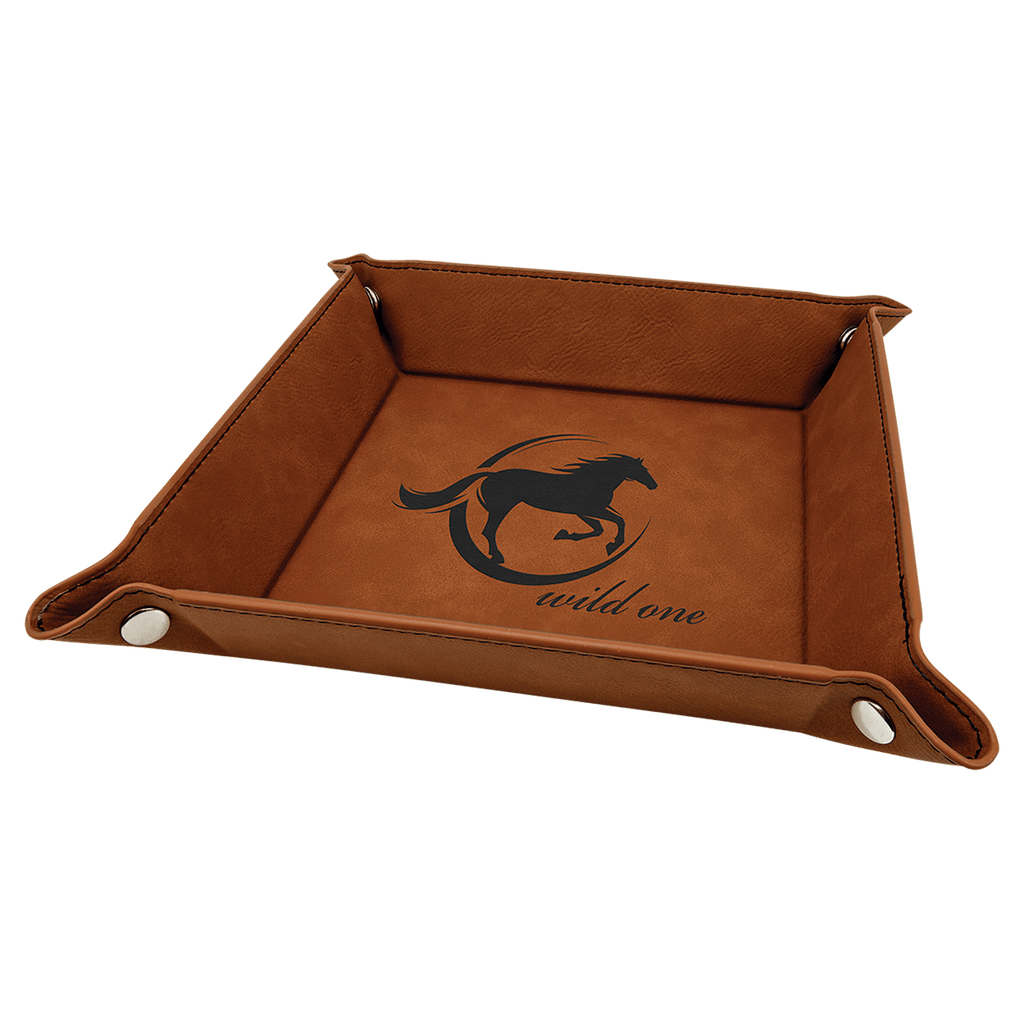 Leatherette Tray - Customized - Small