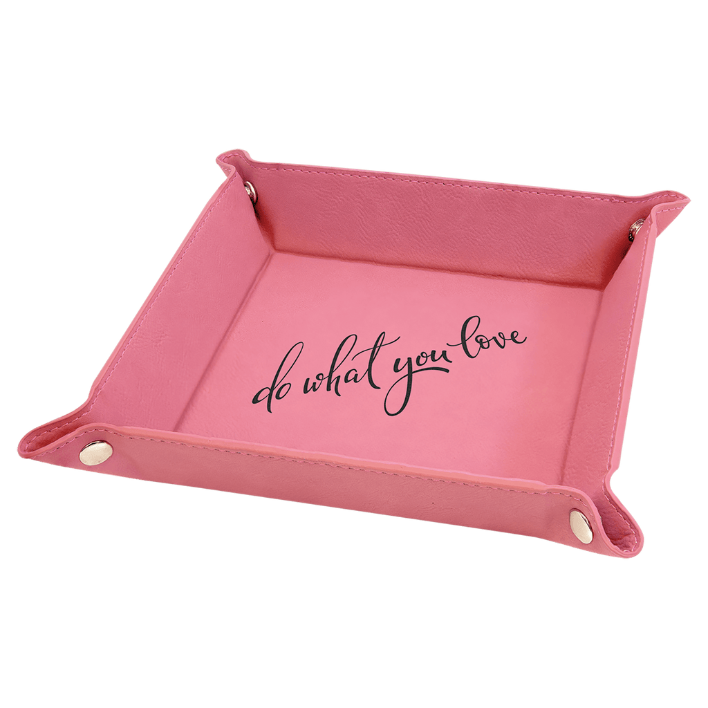 Leatherette Tray - Customized - Small