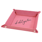 Leatherette Tray - Customized - Small