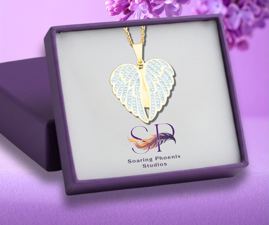 Wings of Remembrance - Memorial Necklace