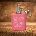 Keychain Flask - Stainless Steel - Customized
