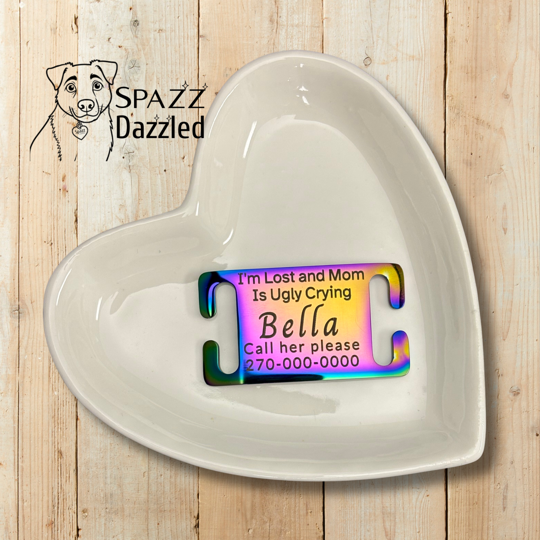 Slider Pet Tag - Customized