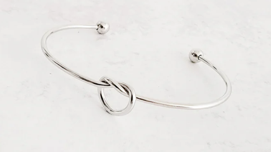 Knot Bangle Bracelet