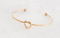 Knot Bangle Bracelet