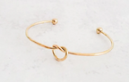 Knot Bangle Bracelet