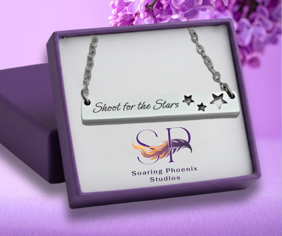 Stars Cutout Bar Necklace