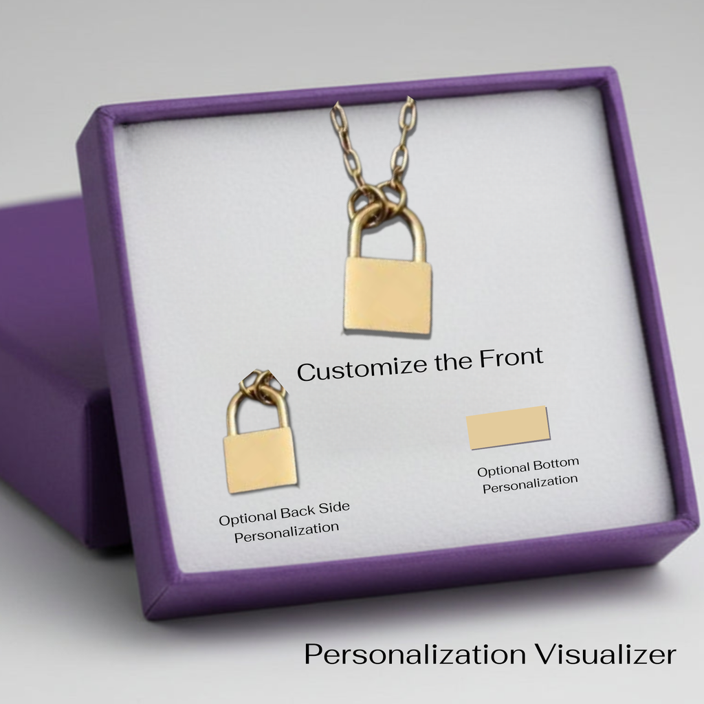 Petite Lock Necklace