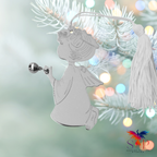 Angel with Bell Ornament