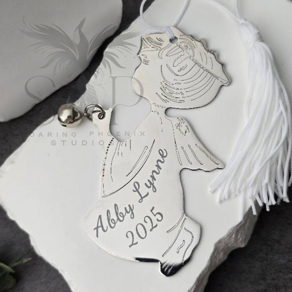 Angel with Bell Ornament