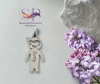 Little Boy Charm - Custom Engraved