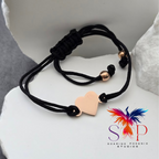 Petite Heart Cord Bracelet