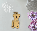 Happy Dog Charm - Personalized