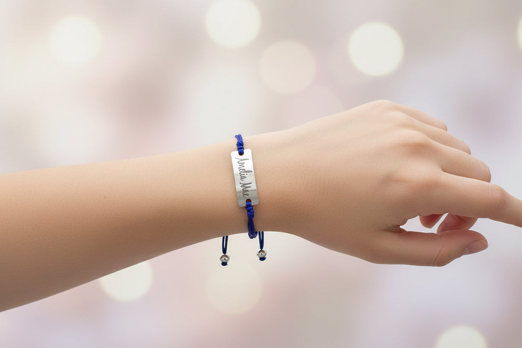 Friendship Bracelet - Custom Engraved