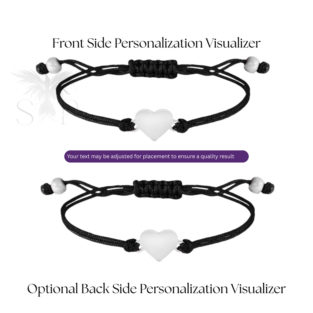 Petite Heart Cord Bracelet