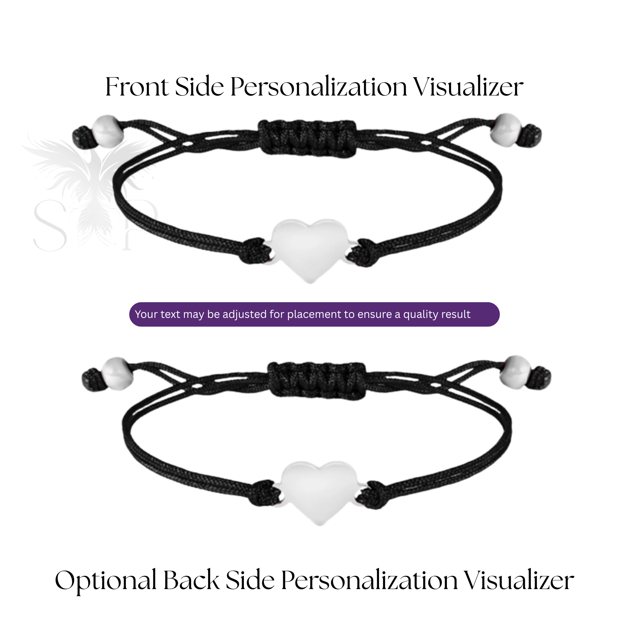 Petite Heart Cord Bracelet