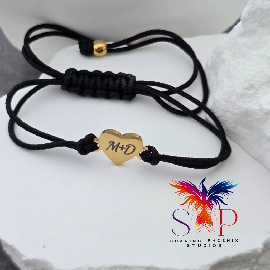 Petite Heart Cord Bracelet