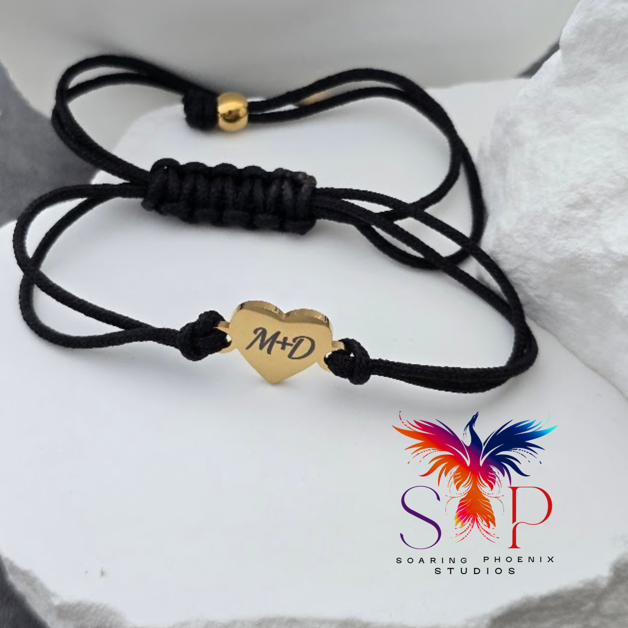 Petite Heart Cord Bracelet