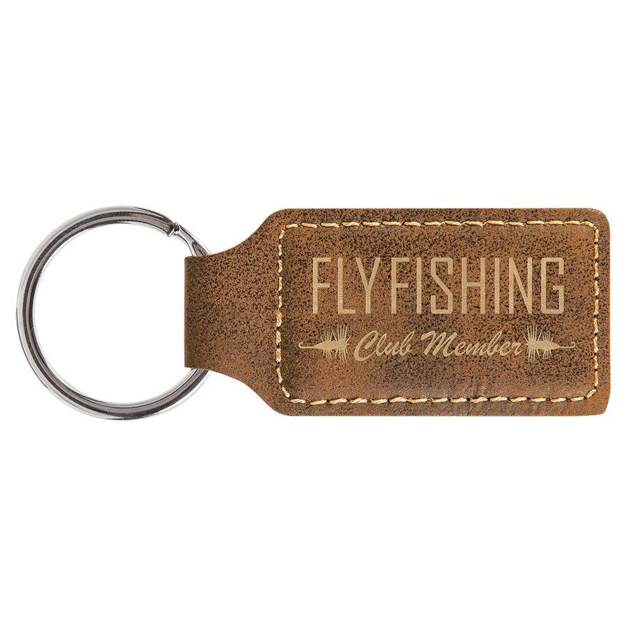 Leatherette Keyring - Personalized