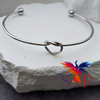 Knot Bangle Bracelet