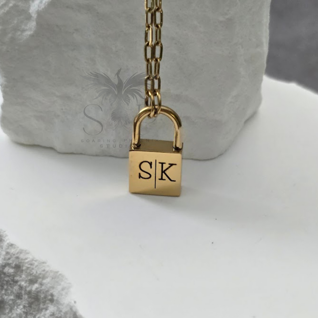 Petite Lock Necklace