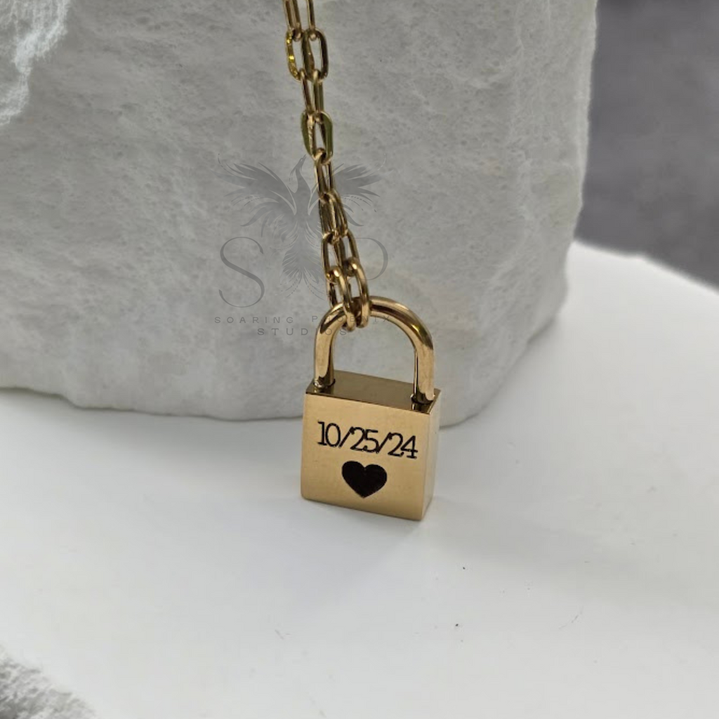 Petite Lock Necklace