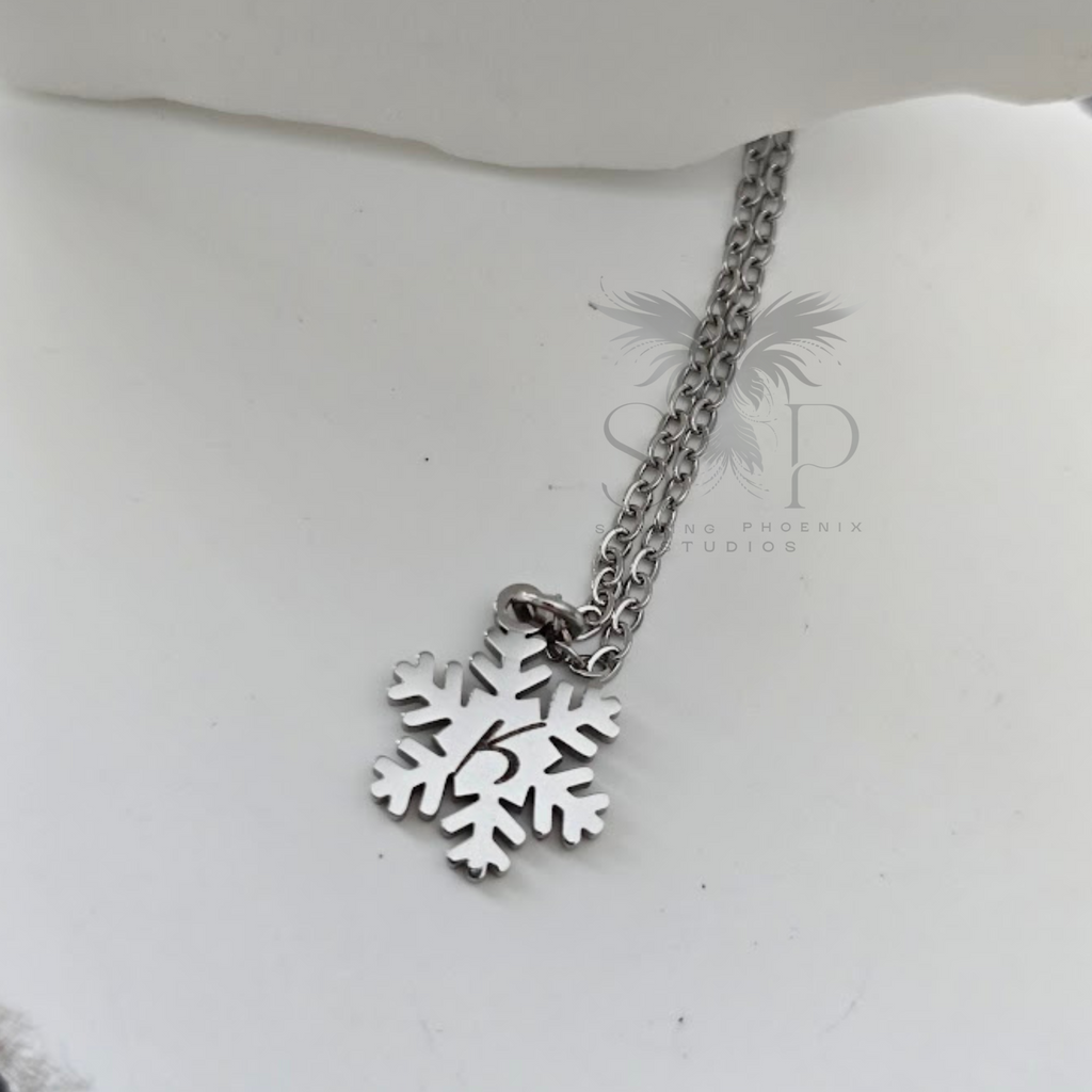 Sparkling Snowflake Necklace