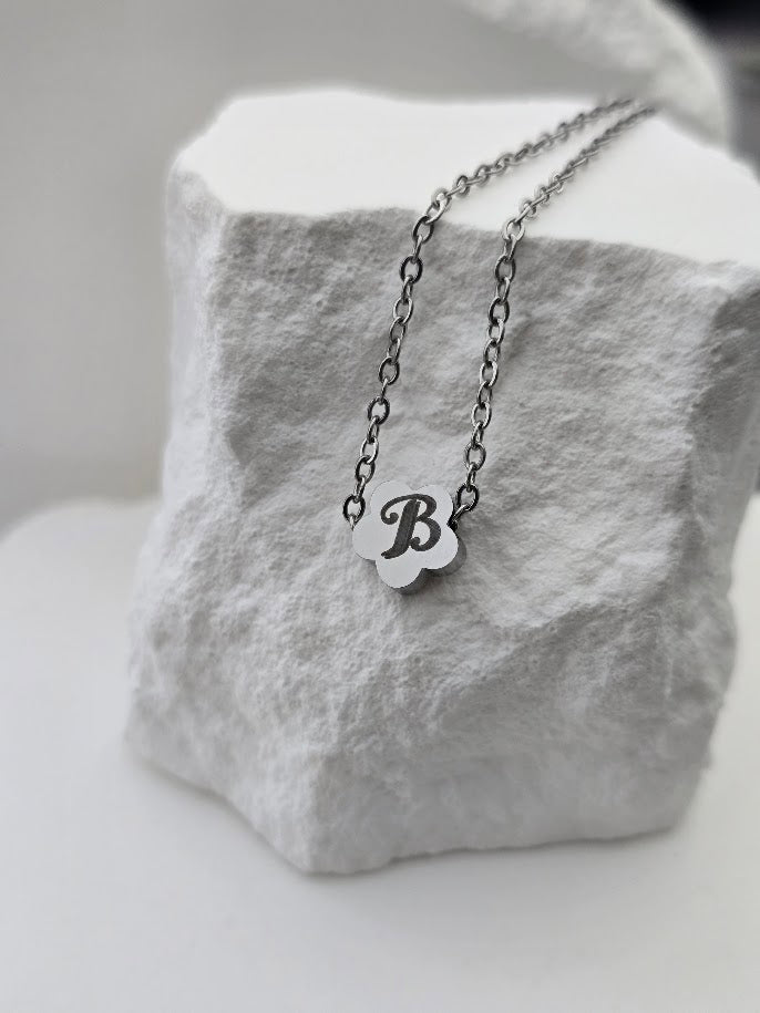 Petite Flower Charm Necklace