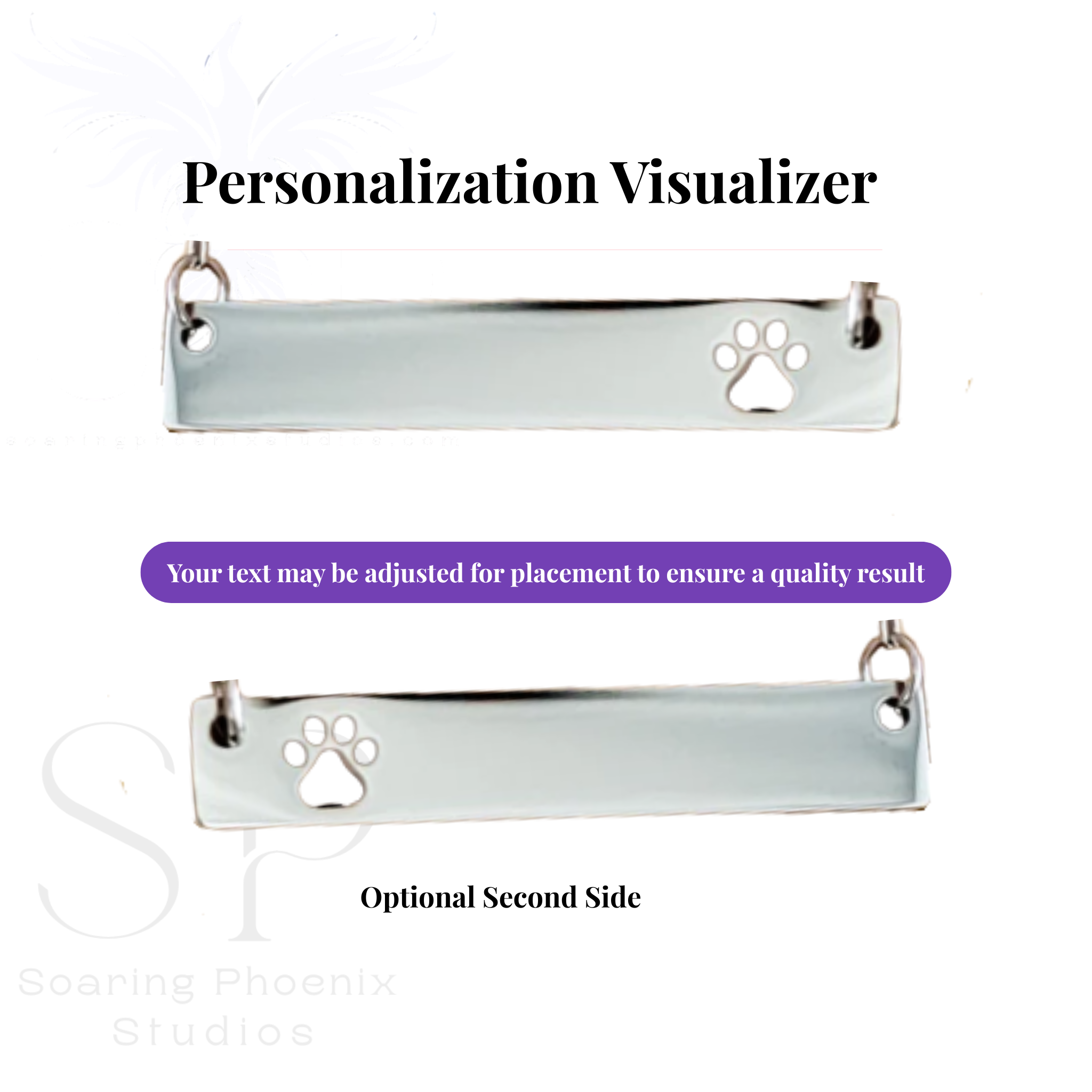 Sports Mama Personalized Bar Necklace